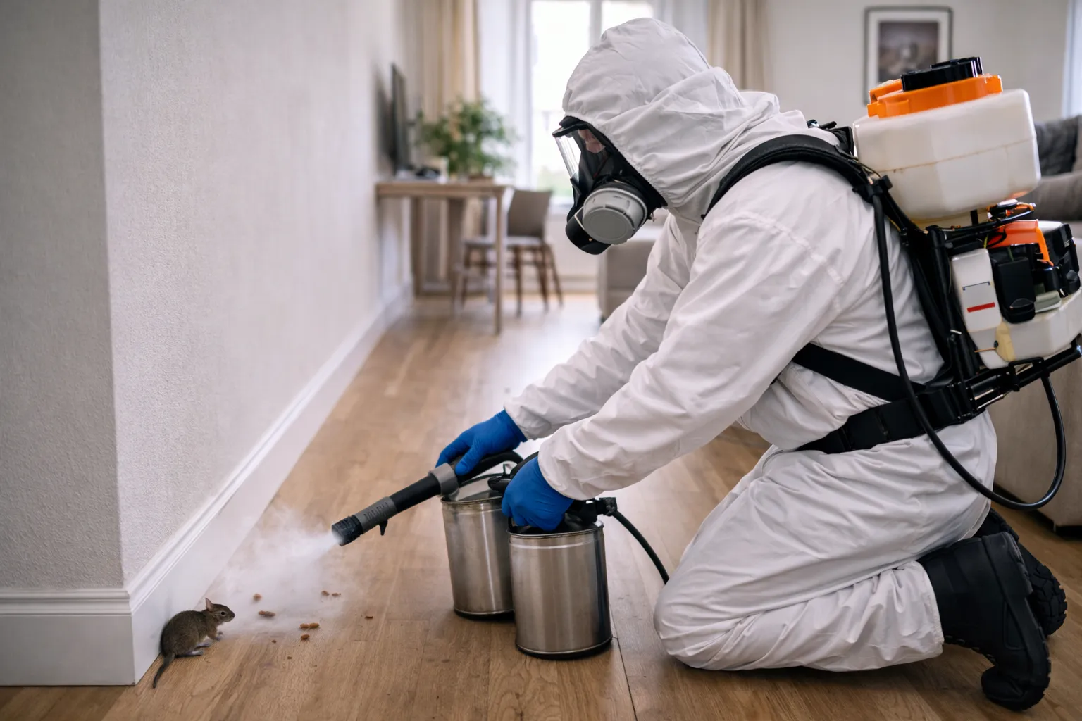 Уничтожение грызунов качественно